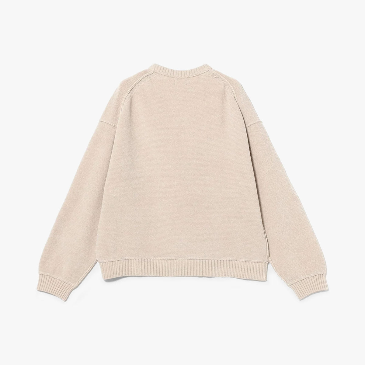 BEAMS 7G Fade Crewneck Knit / Ivory