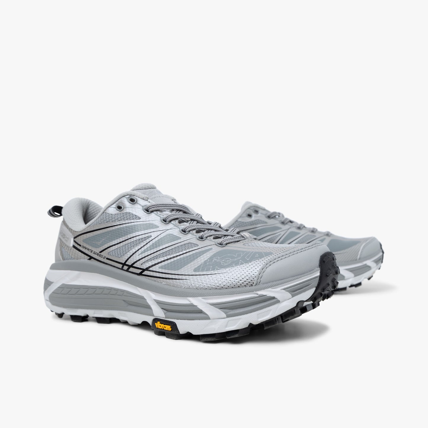 Hoka U Mafate Speed 2 Stellar Grey / Galactic Grey