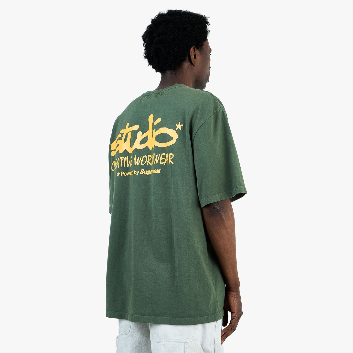 Supervsn Studio CWW T-Shirt / Moss