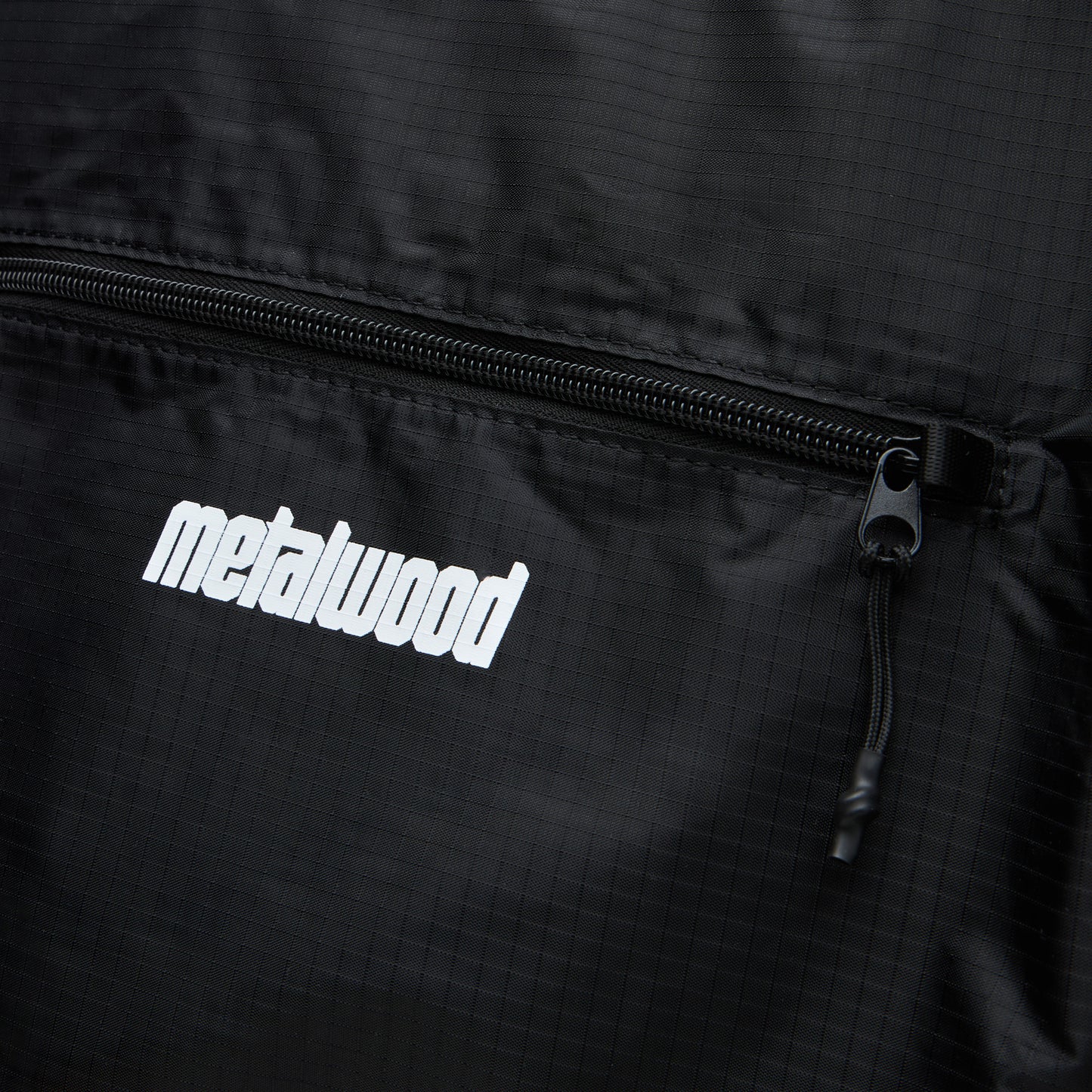 Metalwood Pocketable Tote / Black