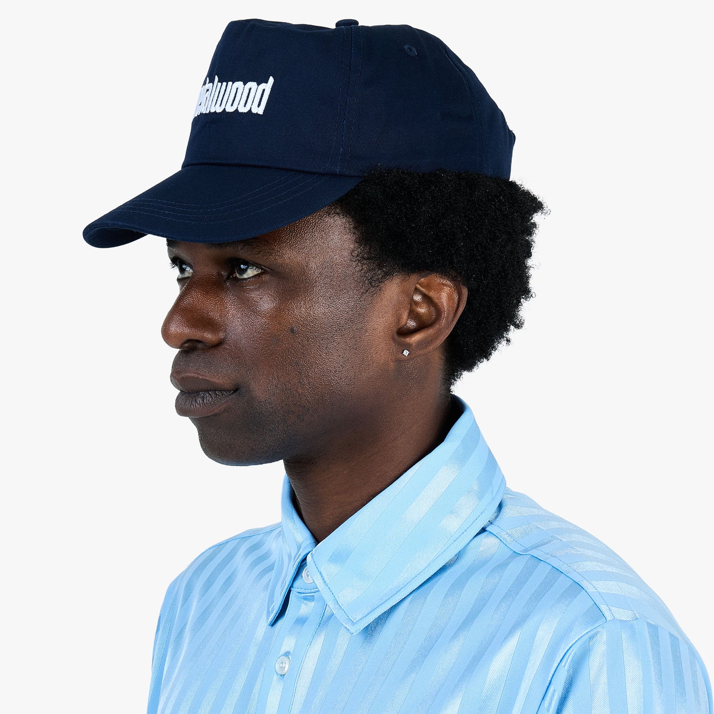Casquette 5 panneaux Metalwood Metal Logo / Bleu marine