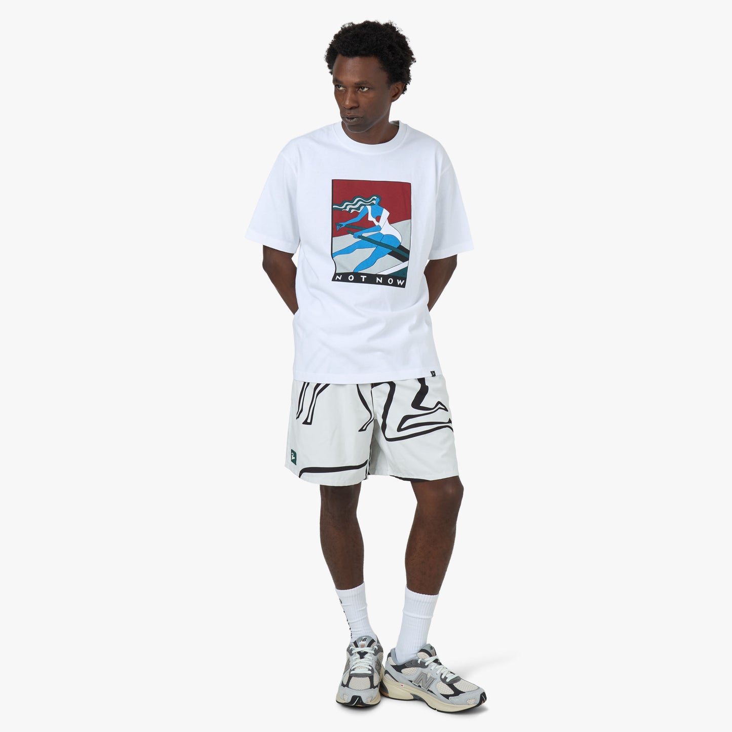 by Parra «Into Nowhere» T-Shirt Blanc