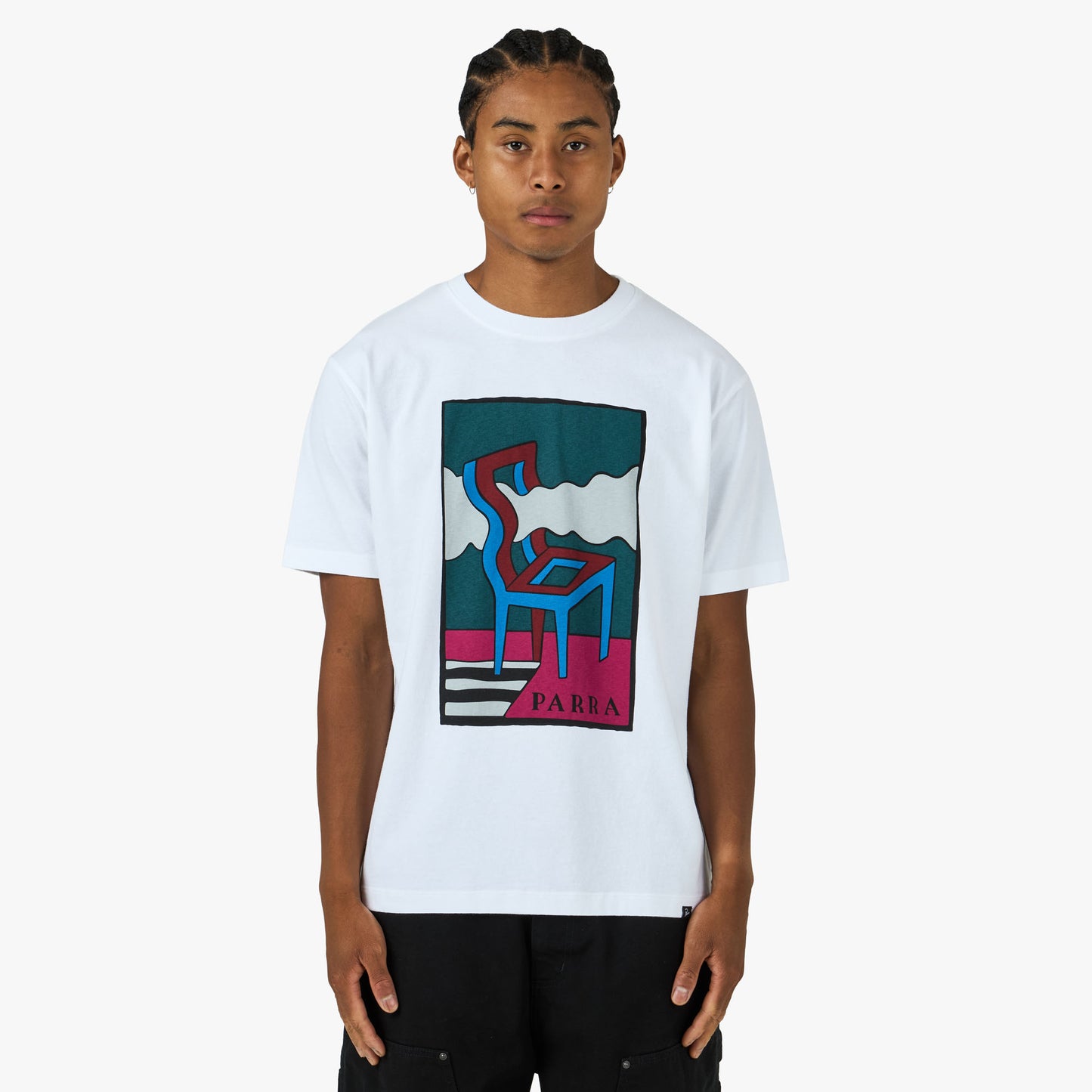 by Parra « Smoke Chair » T-Shirt Blanc