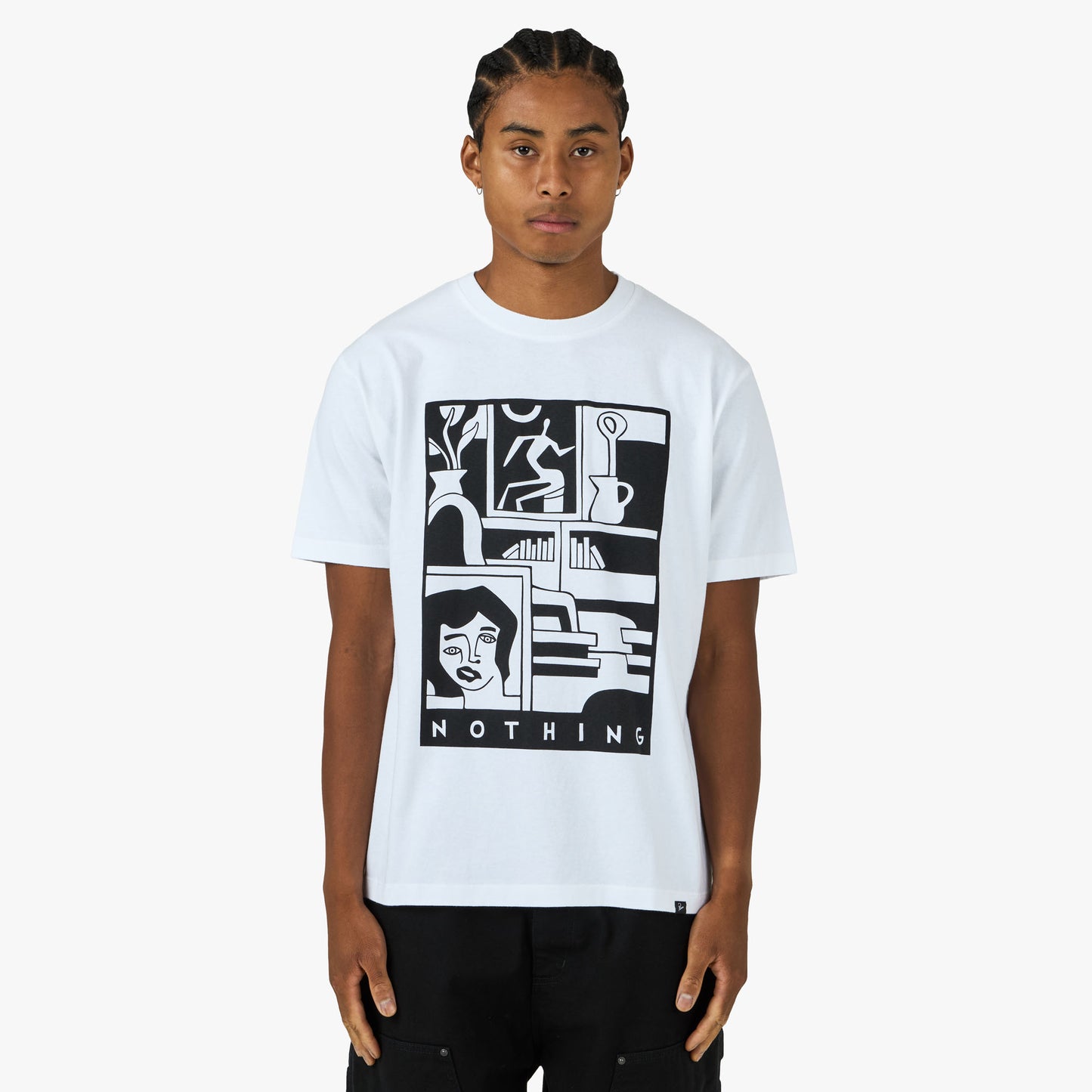 by Parra « Our house » T-Shirt Blanc
