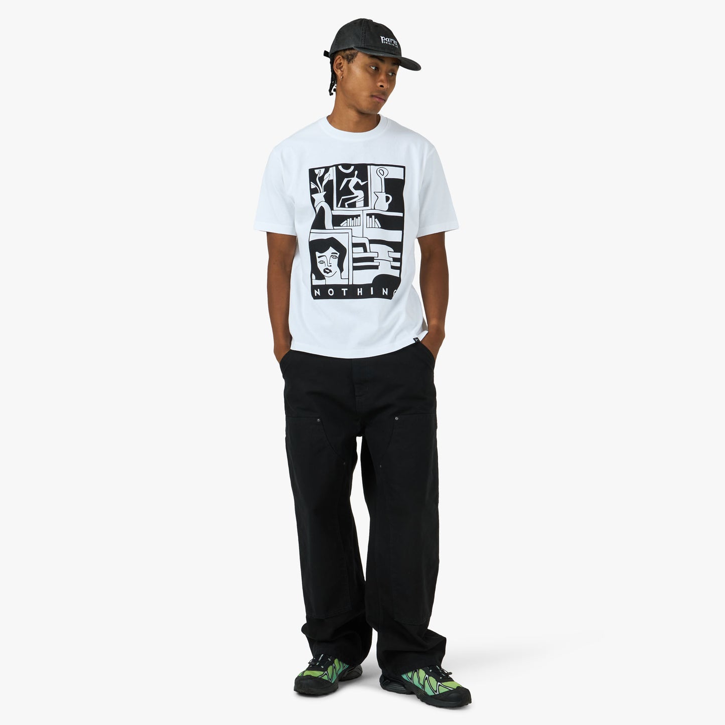 by Parra « Our house » T-Shirt Blanc