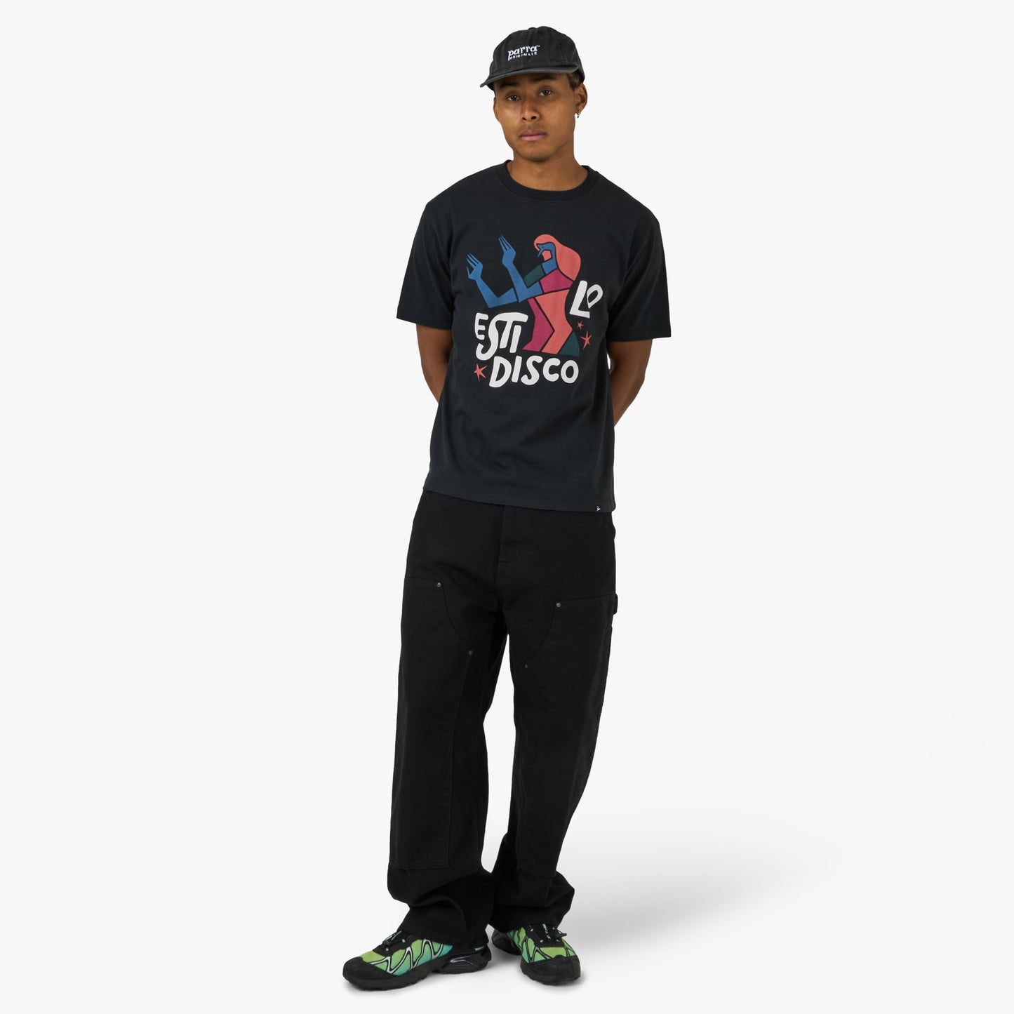 by Parra El Stilo Disco T-Shirt Black