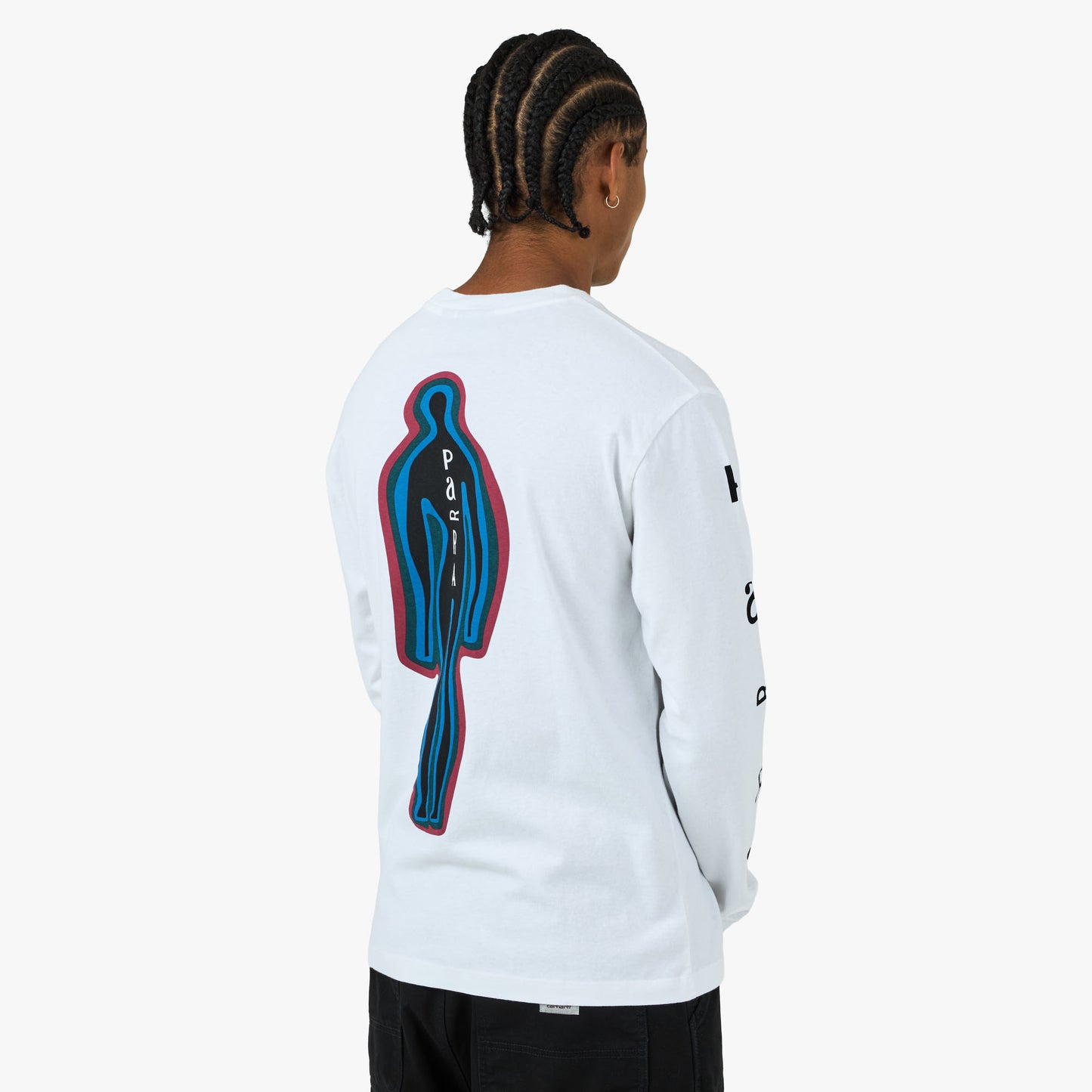 by Parra « The Hotel » T-Shirt à Manches Longues Blanc