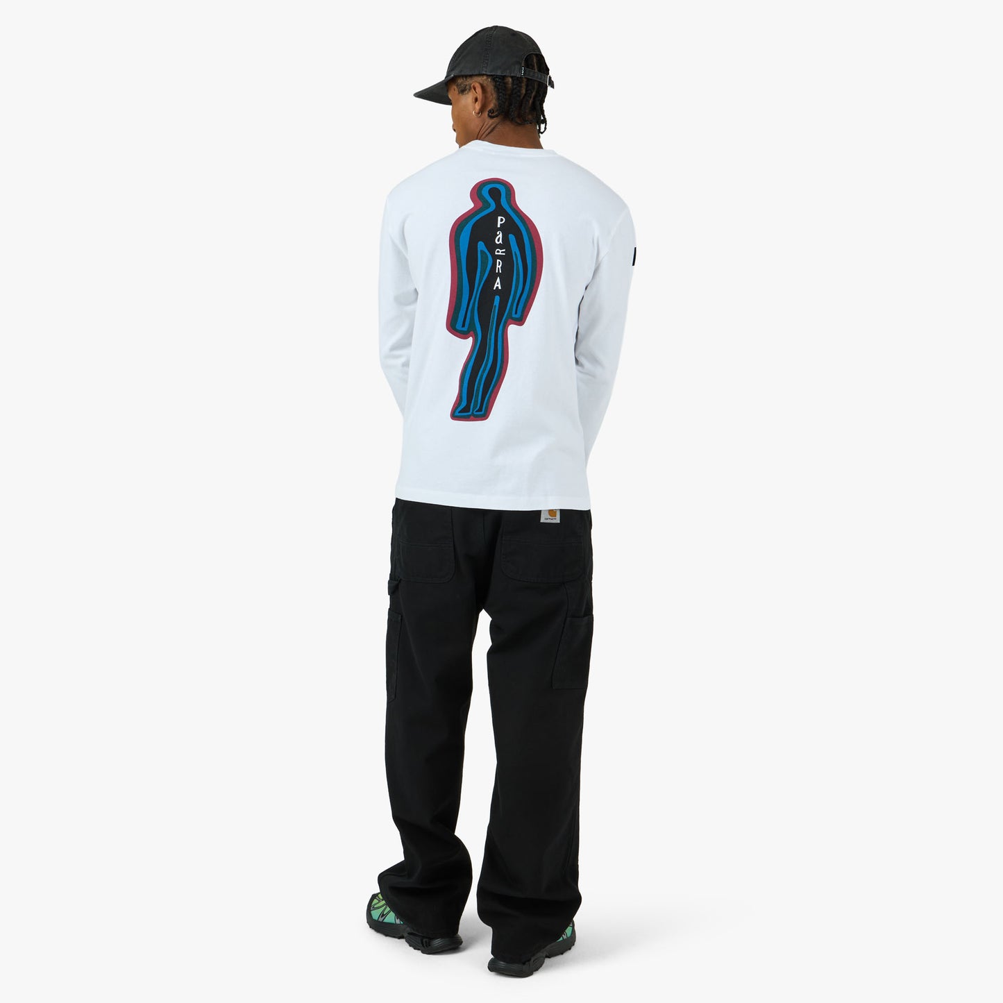 by Parra « The Hotel » T-Shirt à Manches Longues Blanc