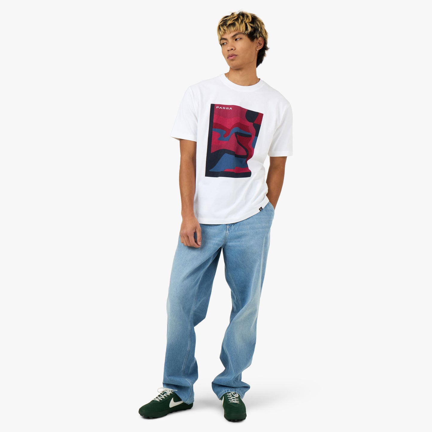 by Parra Ftp Booster T-Shirt White