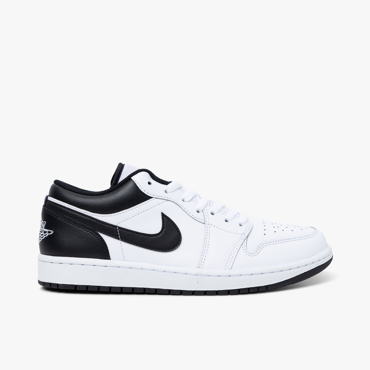 Jordan 1 Low Blanc / Noir - Blanc
