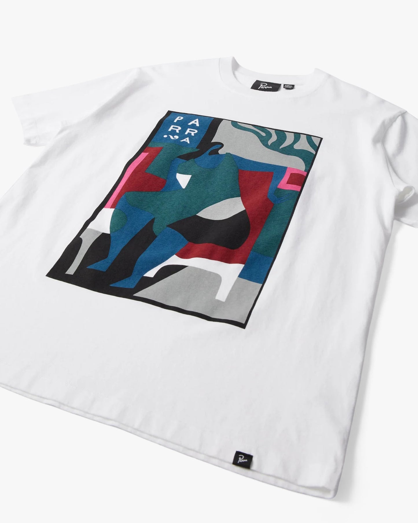 by Parra Leaving Now T-Shirt / White