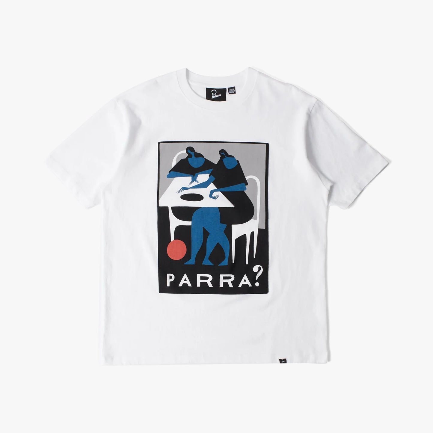 by Parra T-shirt What Is This / Blanc