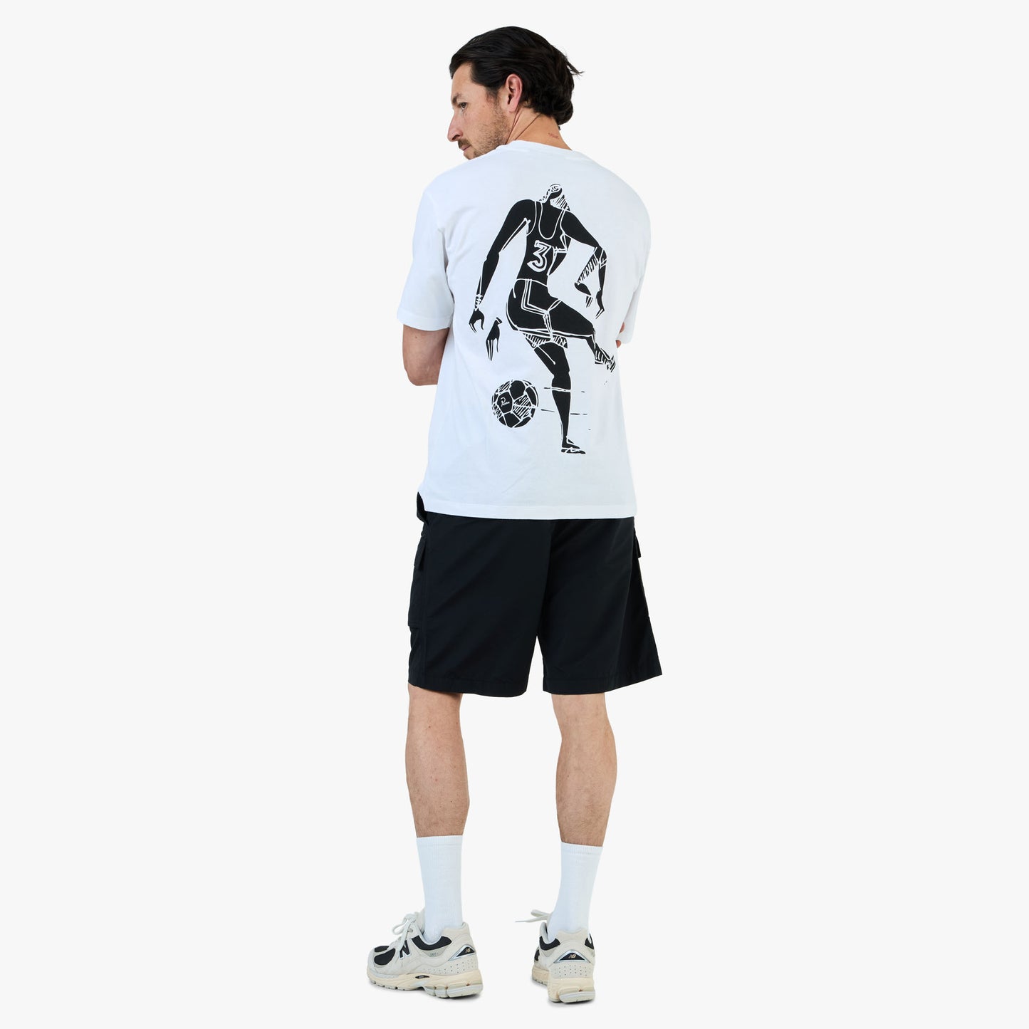 by Parra Kicked Around T-Shirt / White