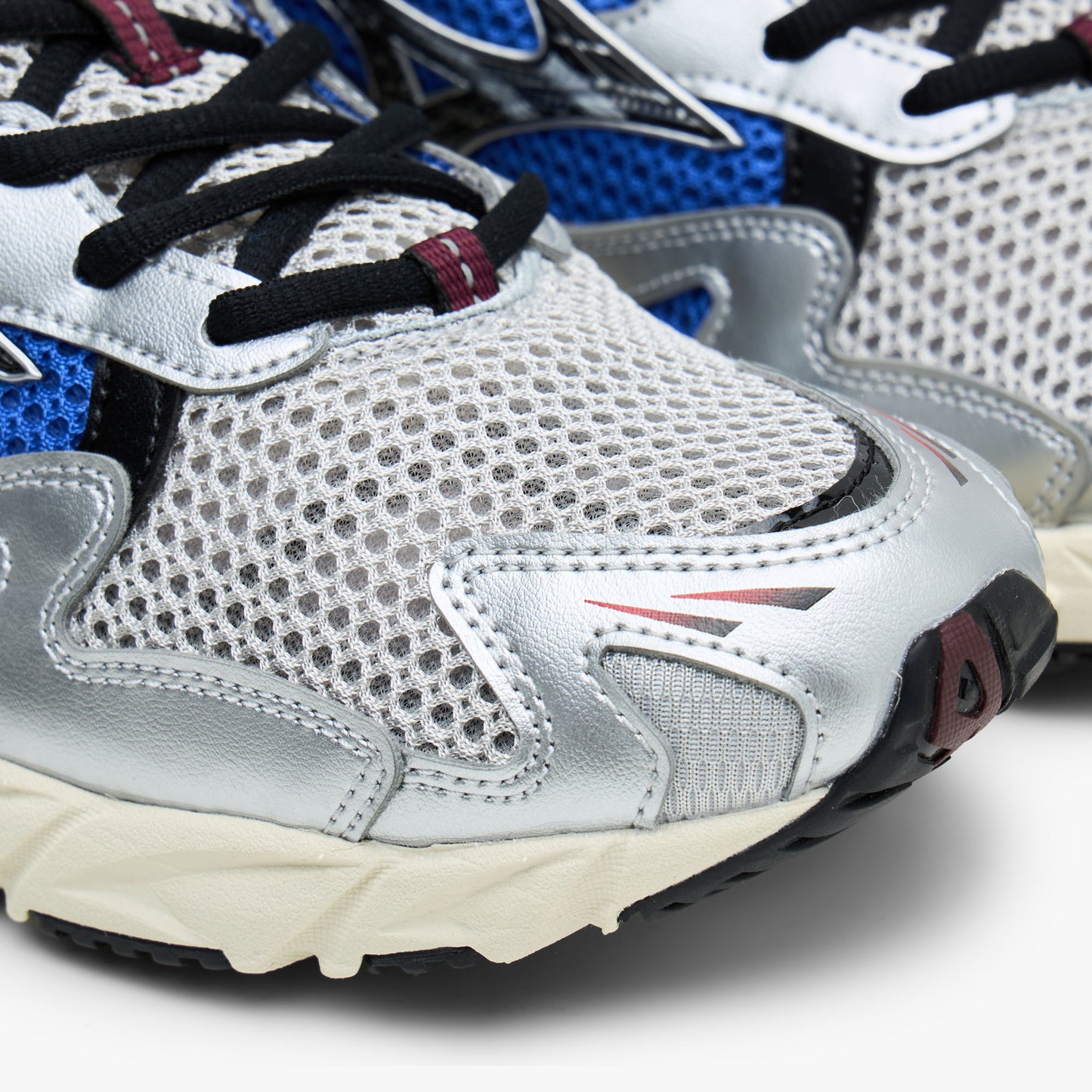 Mizuno Wave Rider 10 Sport Harbor Mist / Noir - Bleu Éclatant