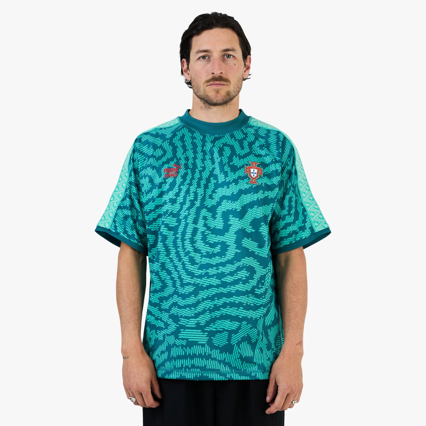 Maillot PUMA x Salehe Bembury Portugal King / Vert éclatant