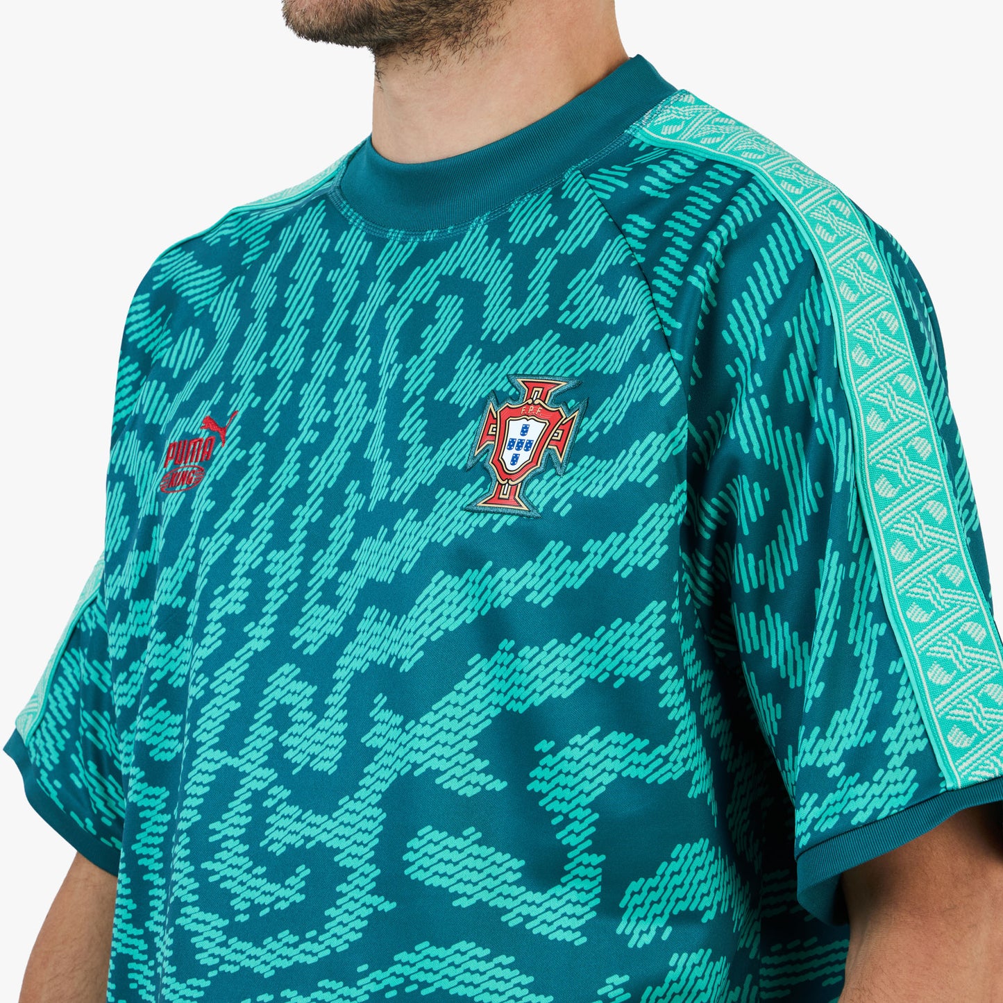 Maillot PUMA x Salehe Bembury Portugal King / Vert éclatant