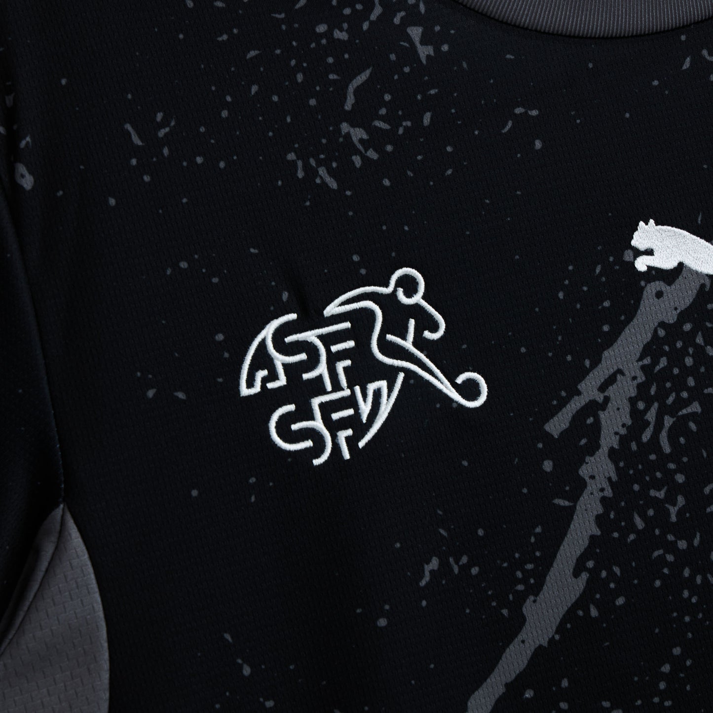PUMA x Salehe Bembury Maillot Gardien Suisse Réplique PUMA Noir / Gris Foncé Froid