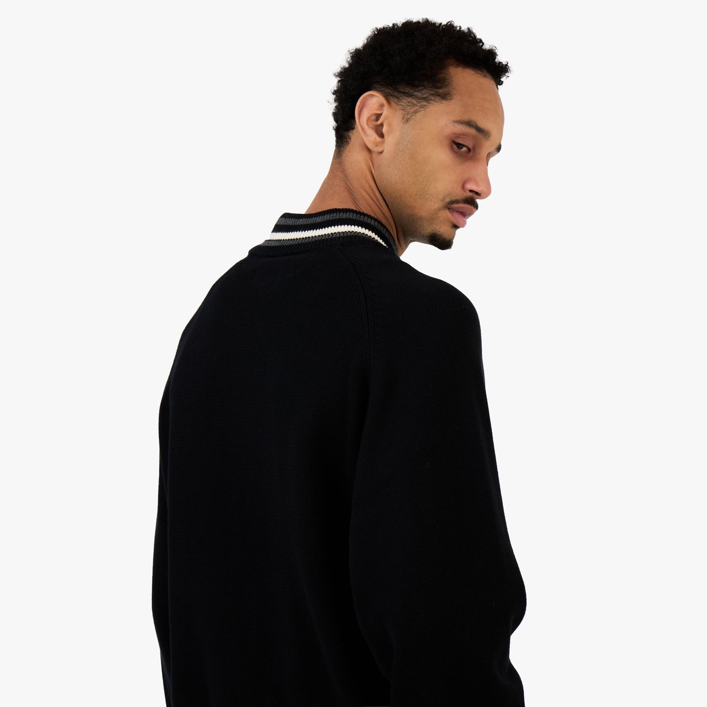 Adidem Astericks Knit Sport Sweater / Black