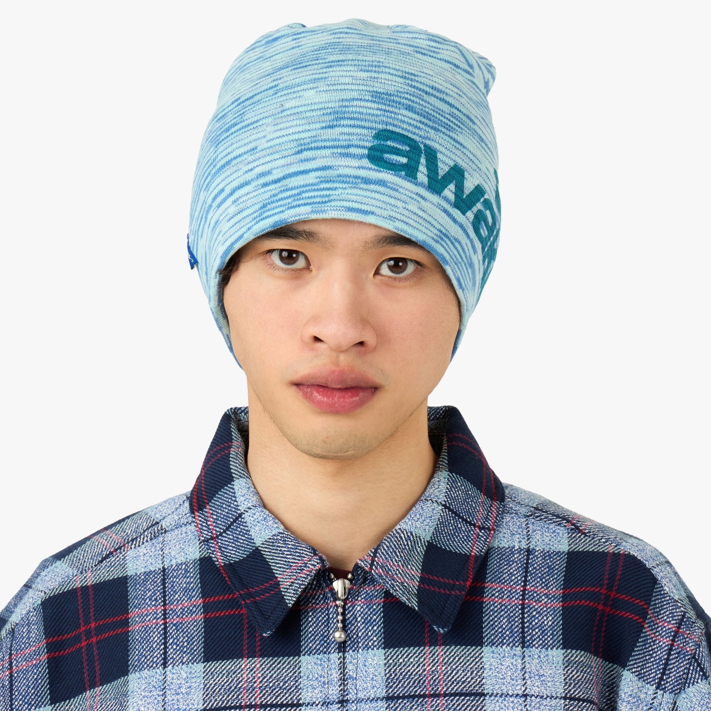 Awake NY Tuque Skully Logo Couronne Dégradé Bleu