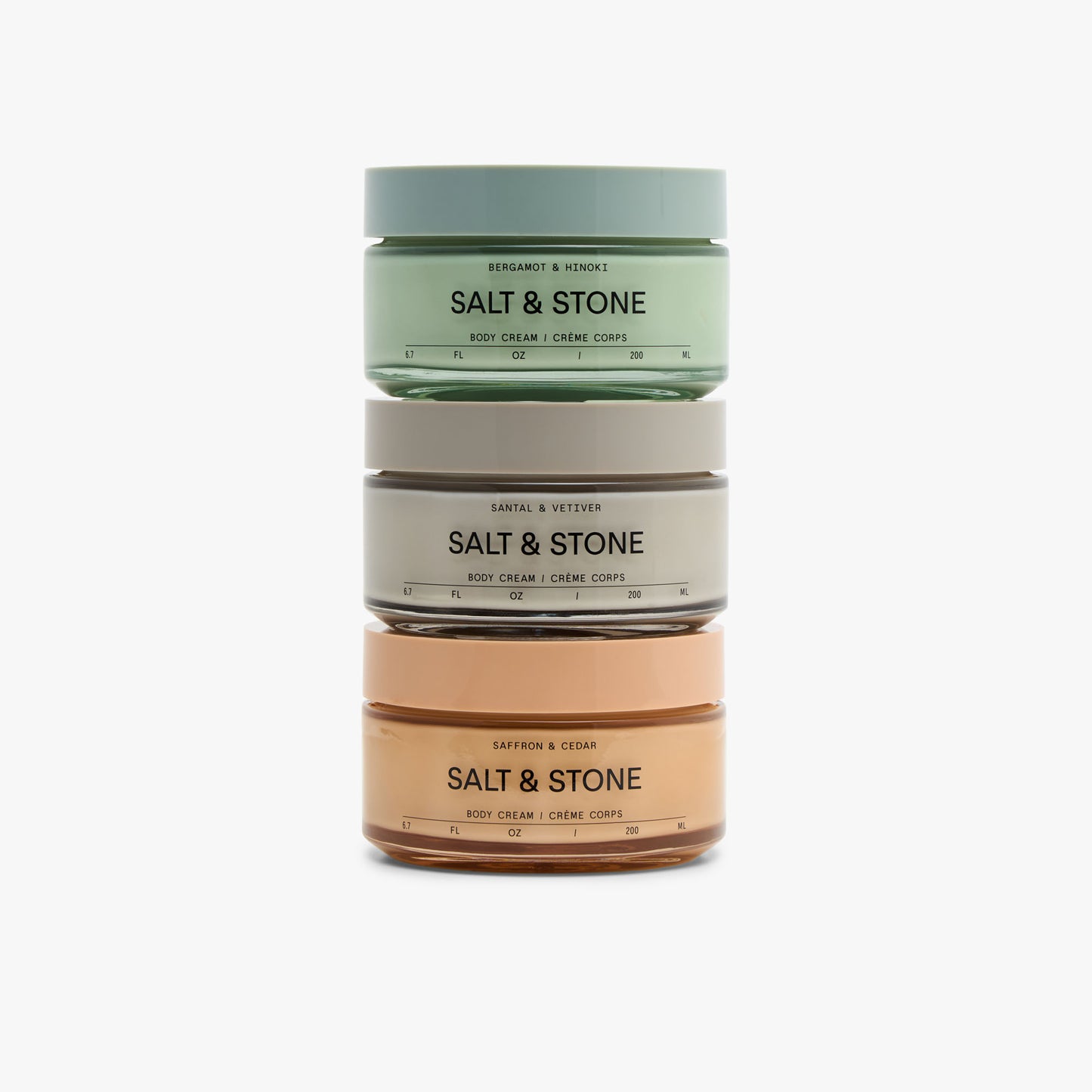 SALT & STONE Crème Corps / Safran & Cèdre