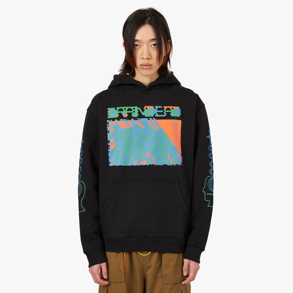 Brain dead 2025 marble dye hoodie