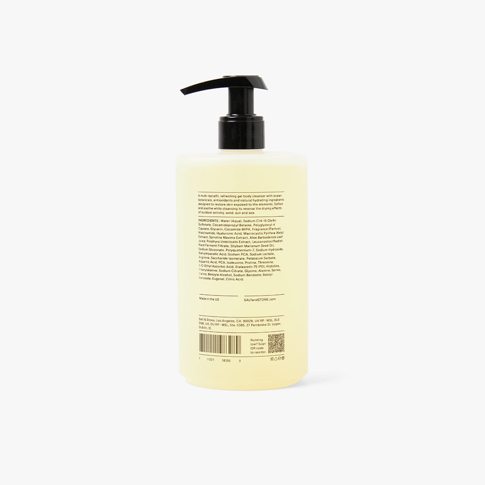 SALT & STONE Gel de Douche Rose Noir & Oud