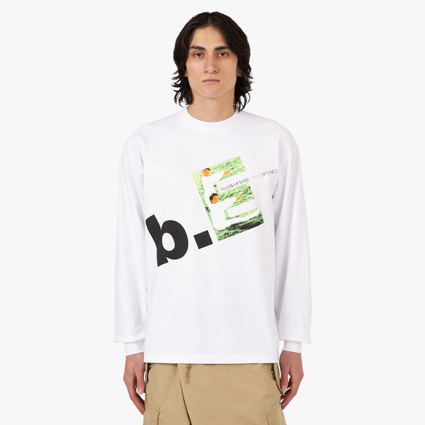 B.Eautiful Bleach Long Sleeve T-shirt / White – Livestock