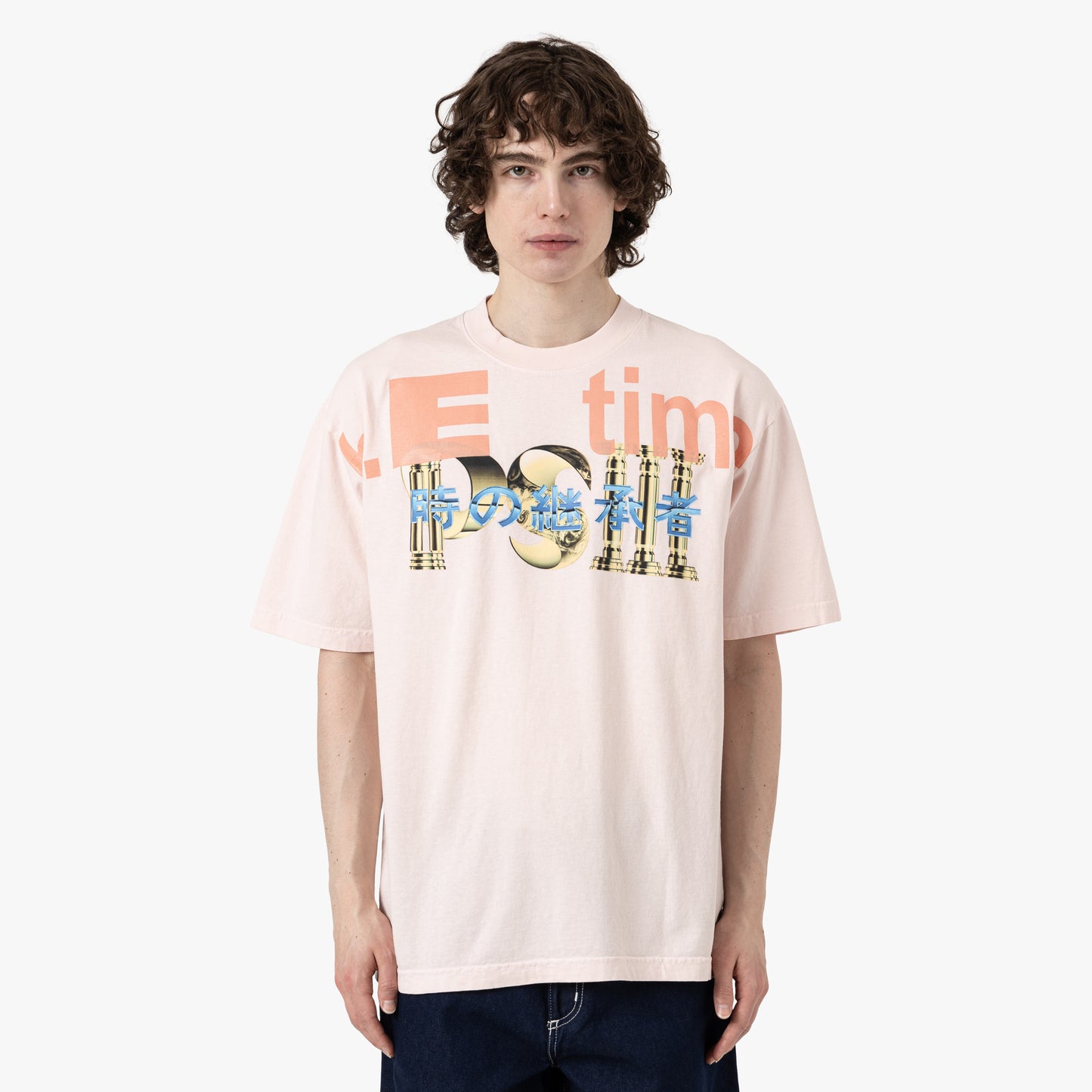 b.Eautiful b.E Time T-Shirt / Rose Clair