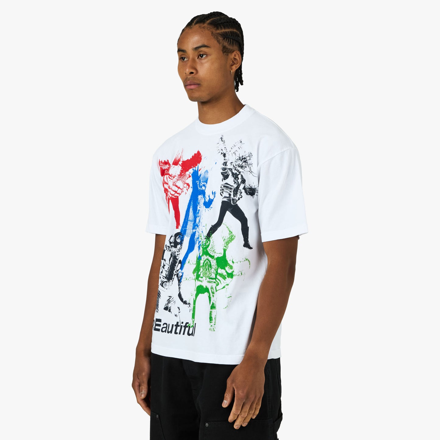 b.Eautiful Hero T-Shirt White