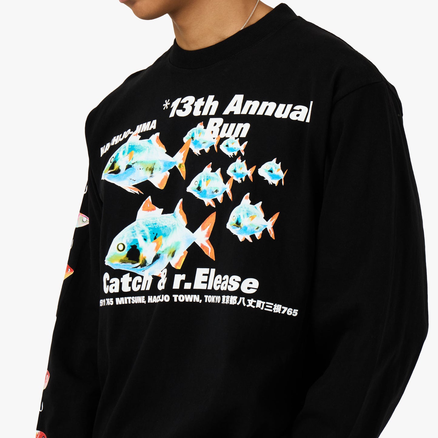 b.Eautiful Catch & Release Longsleeve Shirt Black
