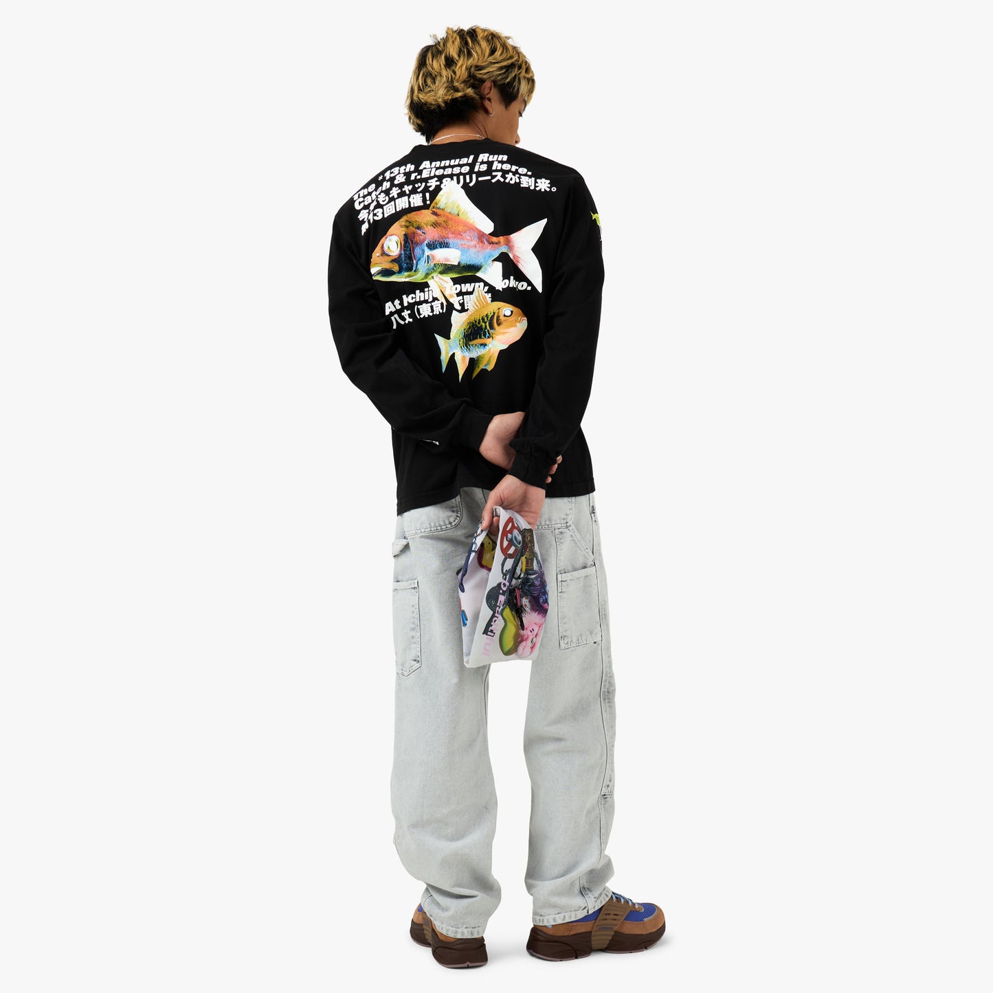 b.Eautiful Catch & Release Longsleeve Shirt Black