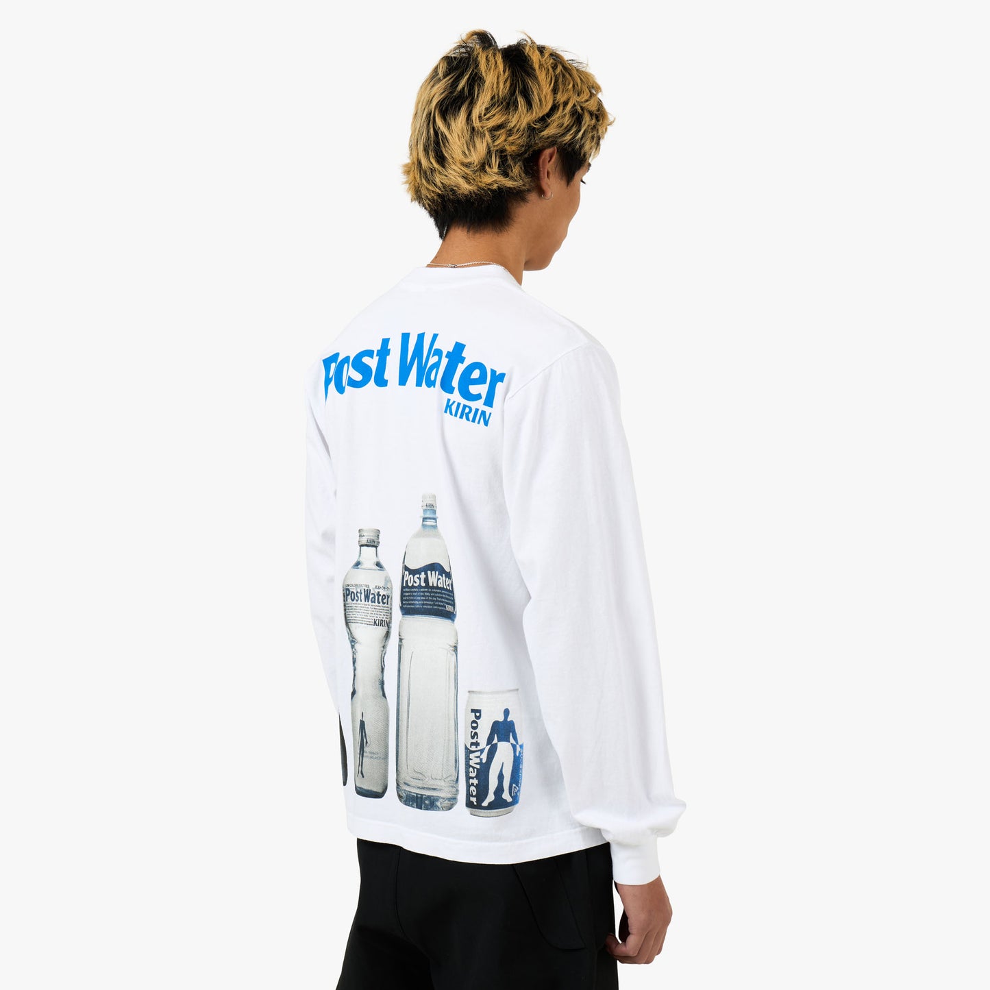 b.Eautiful Post Water Longsleeve Shirt White