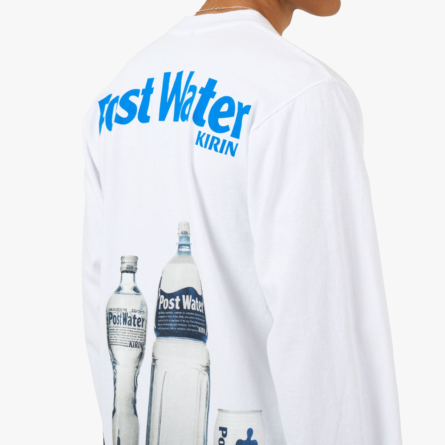 b.Eautiful Post Water Longsleeve Shirt White