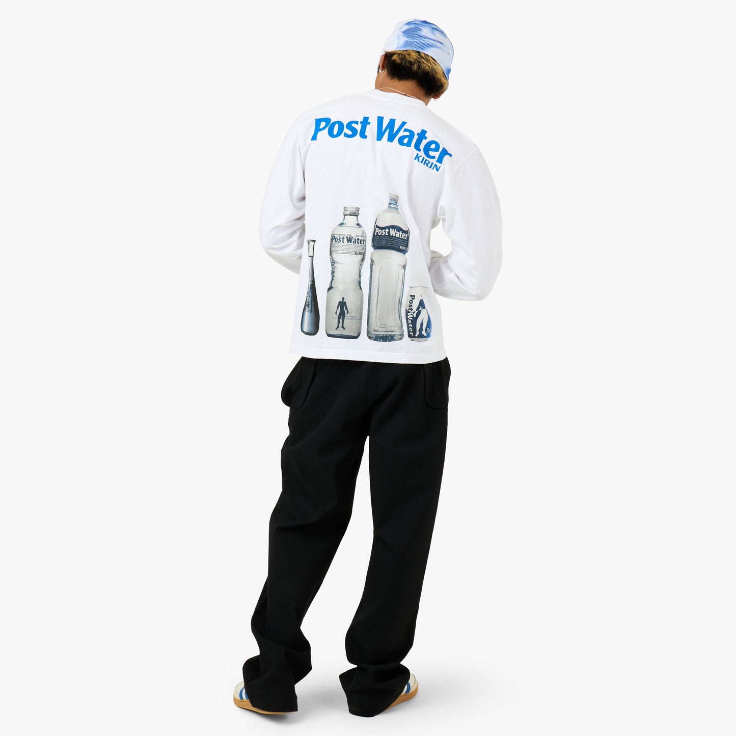 b.Eautiful Post Water Longsleeve Shirt White