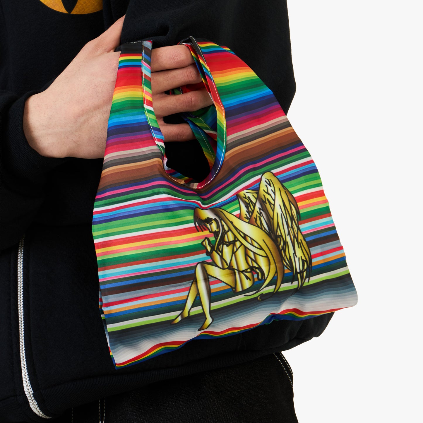 b.Eautiful x Sara Yukiko b.e Angel Sac Réutilisable Mini Arc-en-ciel