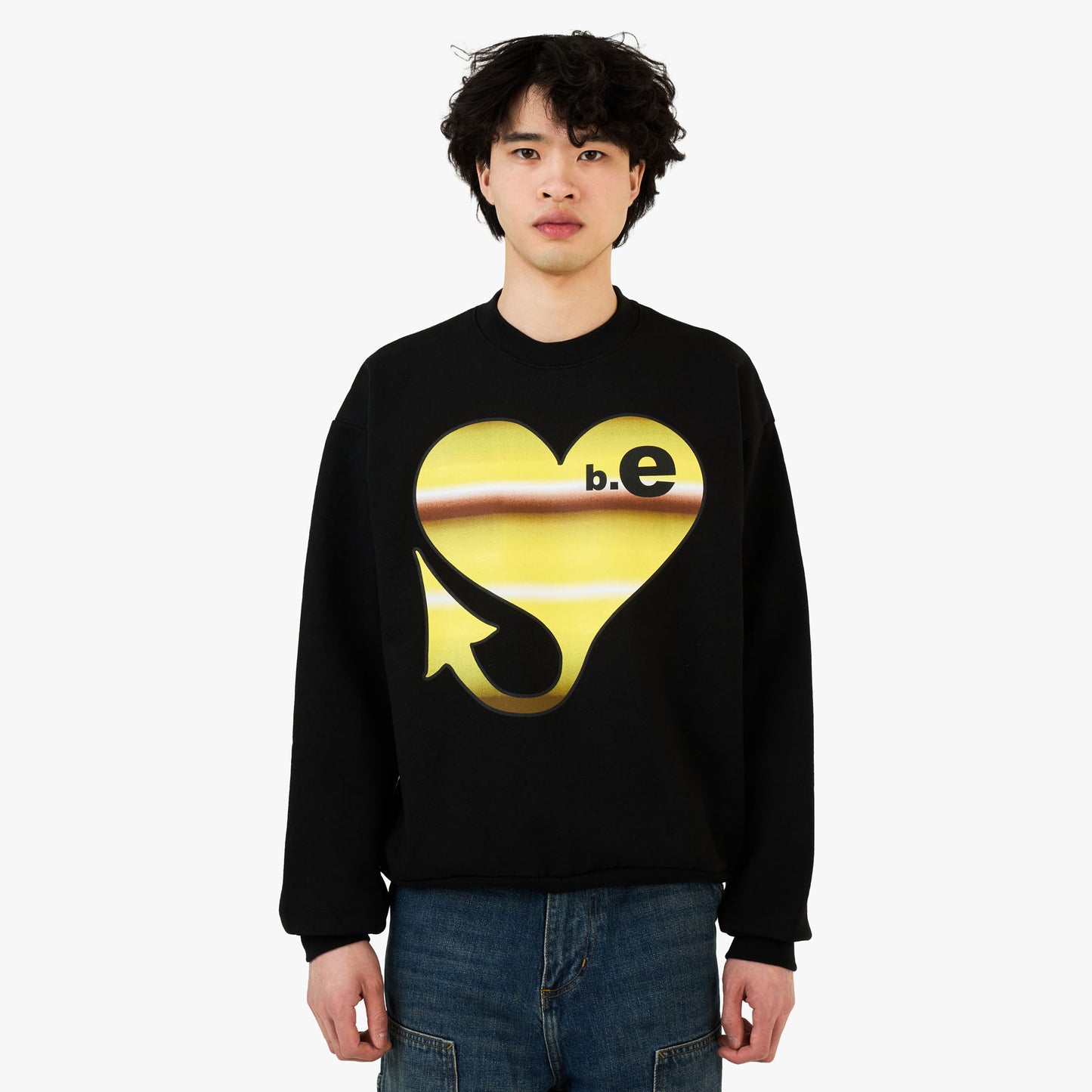 b.Eautiful x Sara Yukiko b.e Bad Sweatshirt Noir