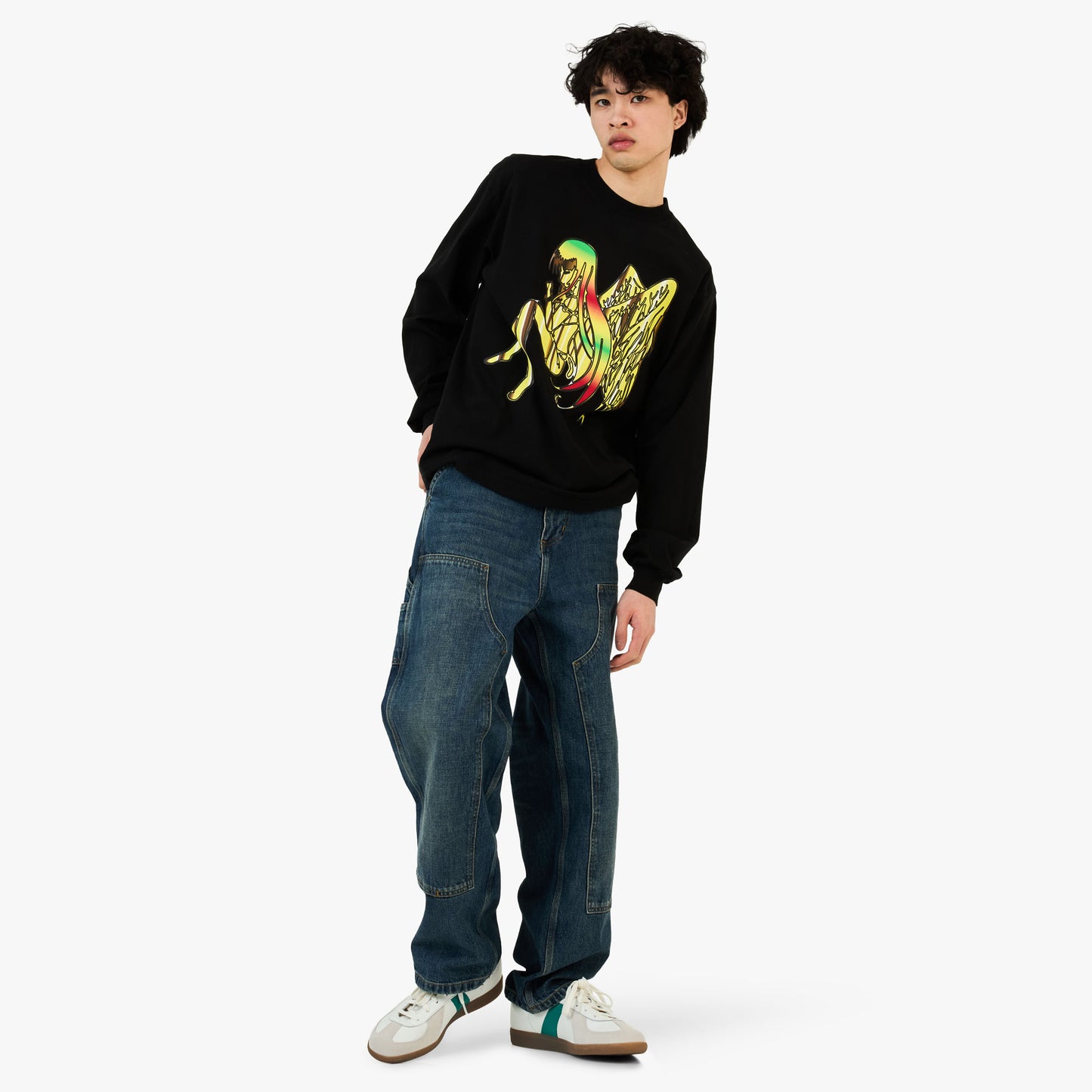 b.Eautiful x Sara Yukiko b.e Angel LS Shirt Noir