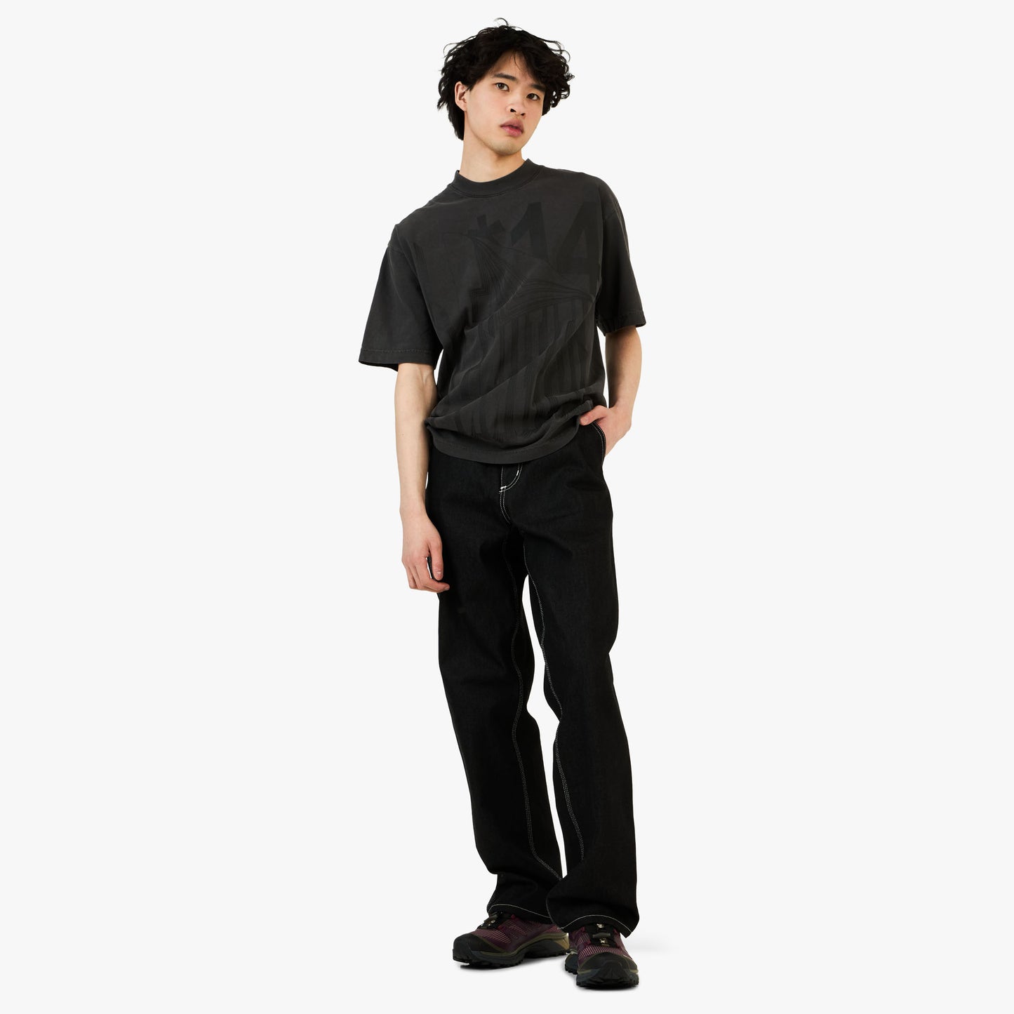 b.Eautiful Flip T-Shirt Noir Vintage
