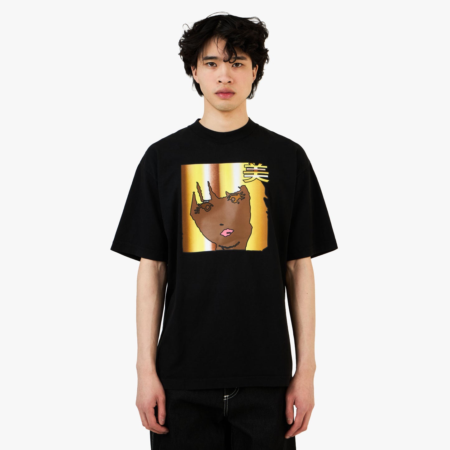 b.Eautiful x Sara Yukiko b.e Girl T-Shirt Noir