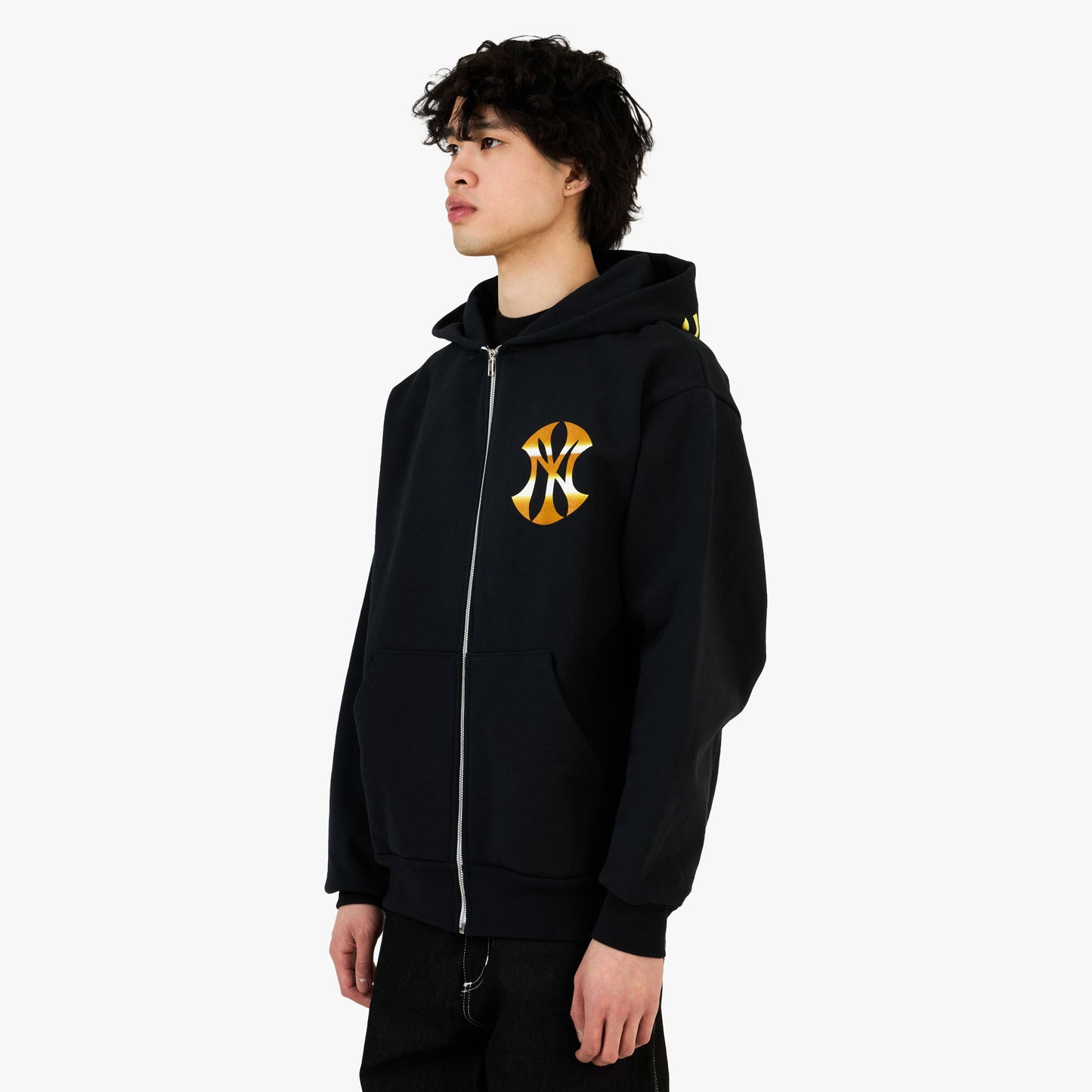 b.Eautiful x Sara Yukiko Wavy NY Sweat à capuche zippé Marine
