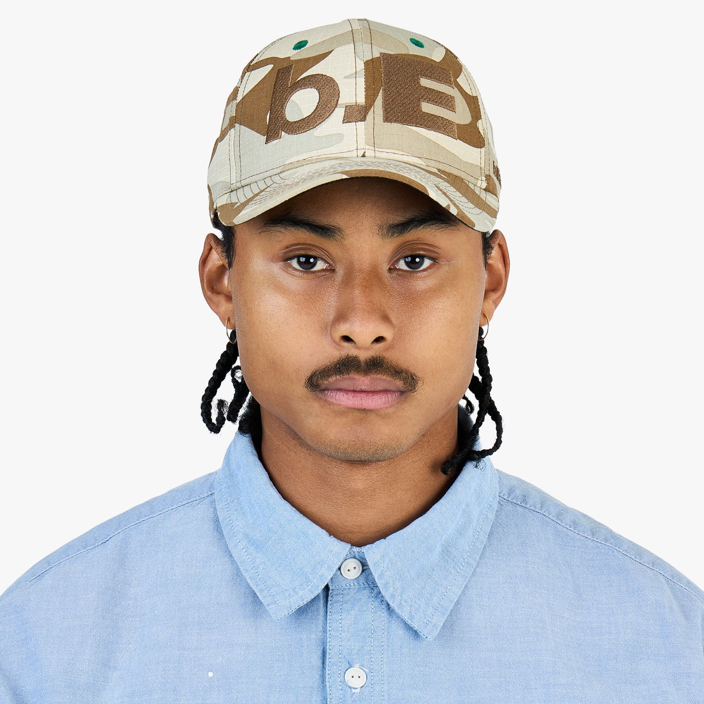 b.Eautiful b.E Chapeau Sable Camouflage / Marron