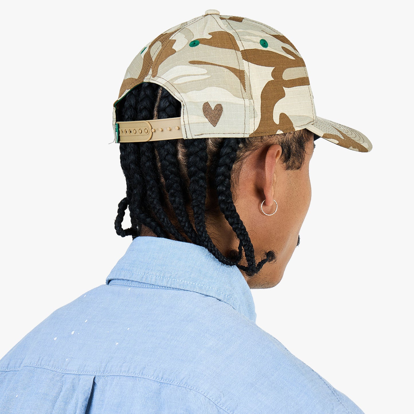 b.Eautiful b.E Chapeau Sable Camouflage / Marron