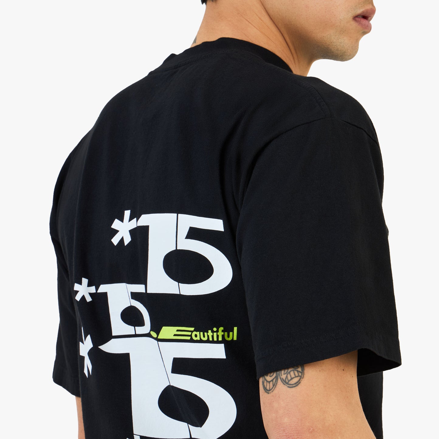T-shirt b.Eautiful Logo 15 / Noir