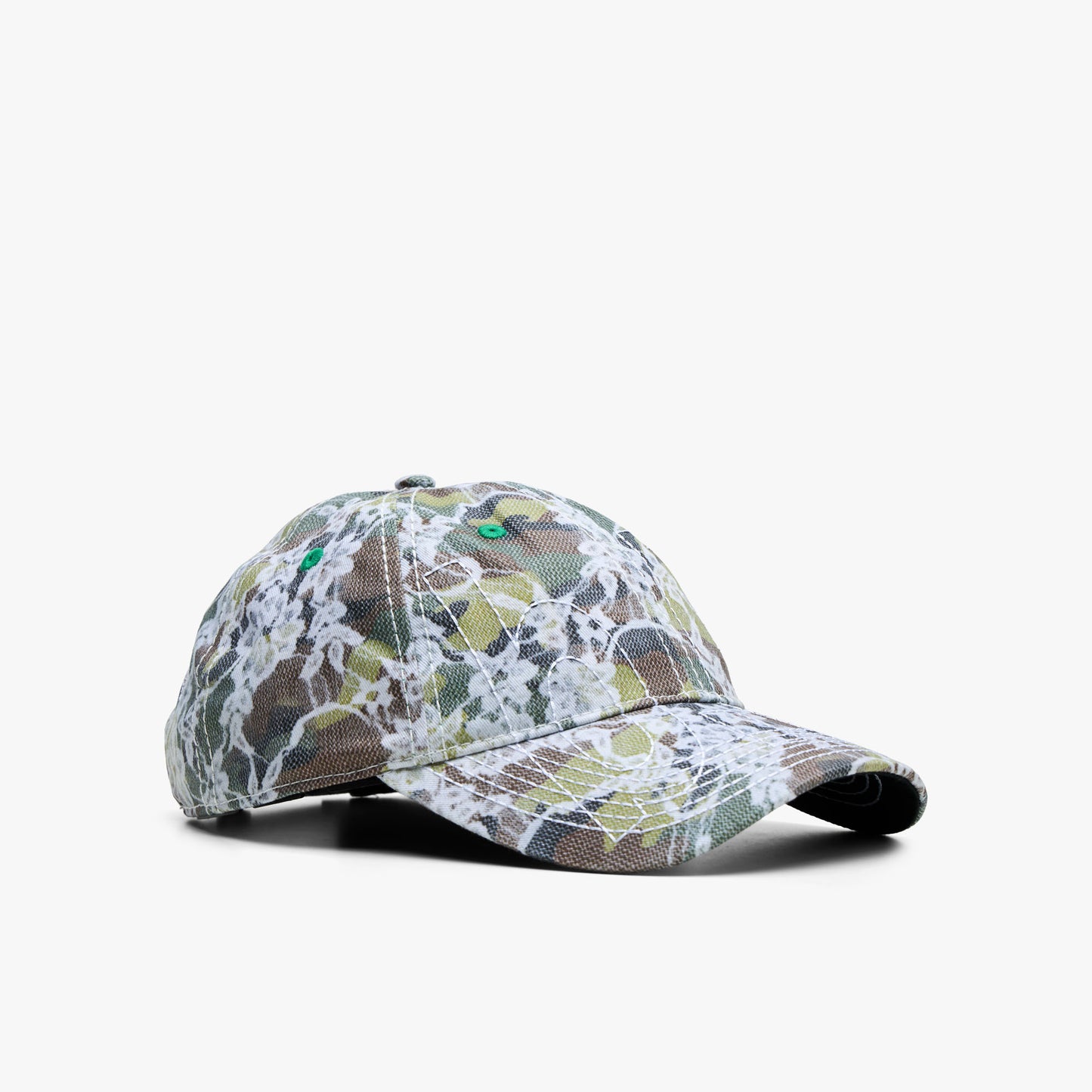 B.eautiful Vapor Casquette 6 Panneaux / Camouflage Dentelle/Blanc