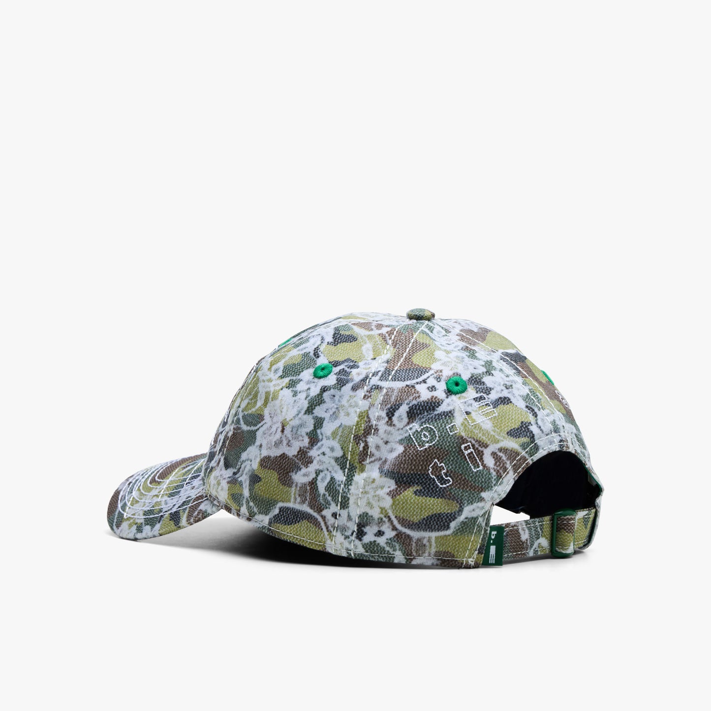 B.eautiful Vapor Casquette 6 Panneaux / Camouflage Dentelle/Blanc