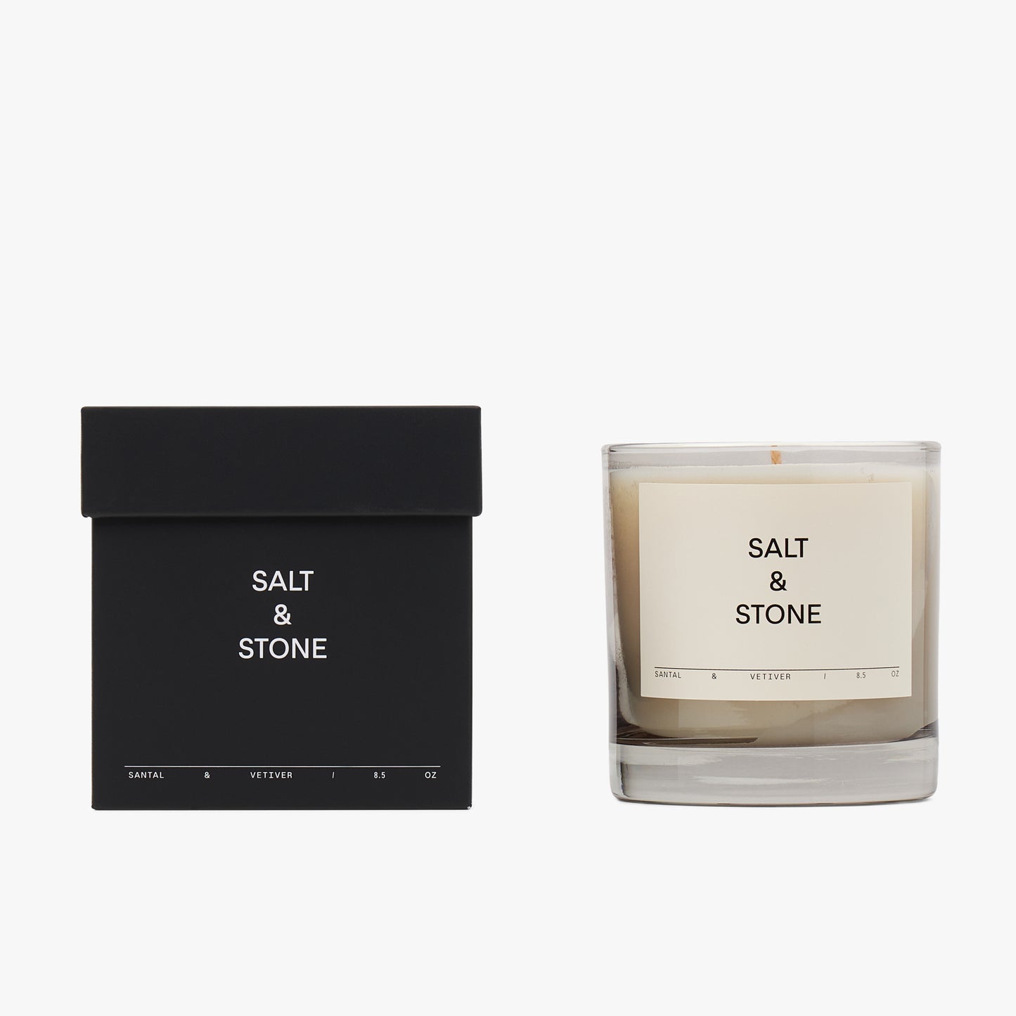 SALT & STONE Bougie / Santal & Vetiver