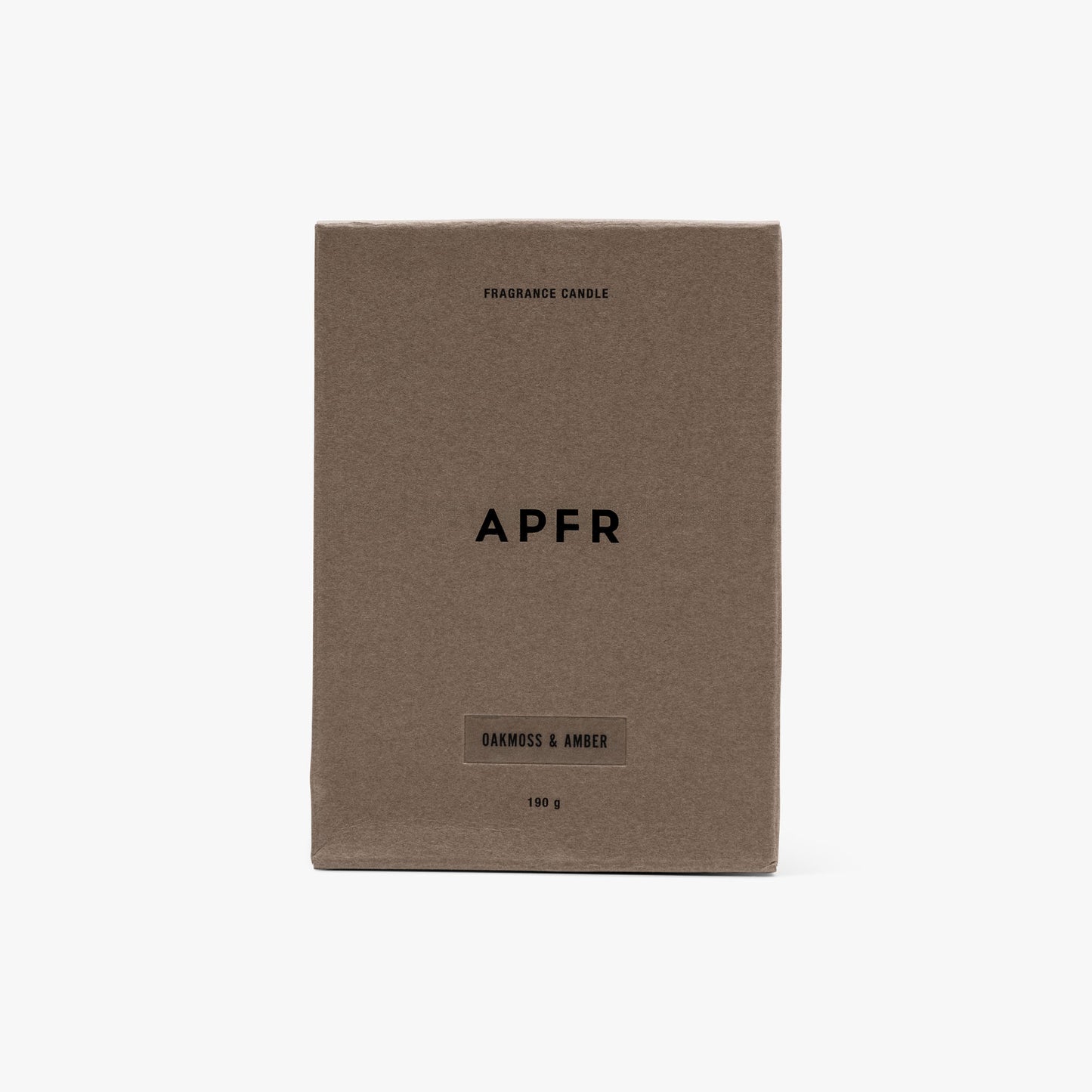 APFR Fragrance Candle Oakmoss / Amber