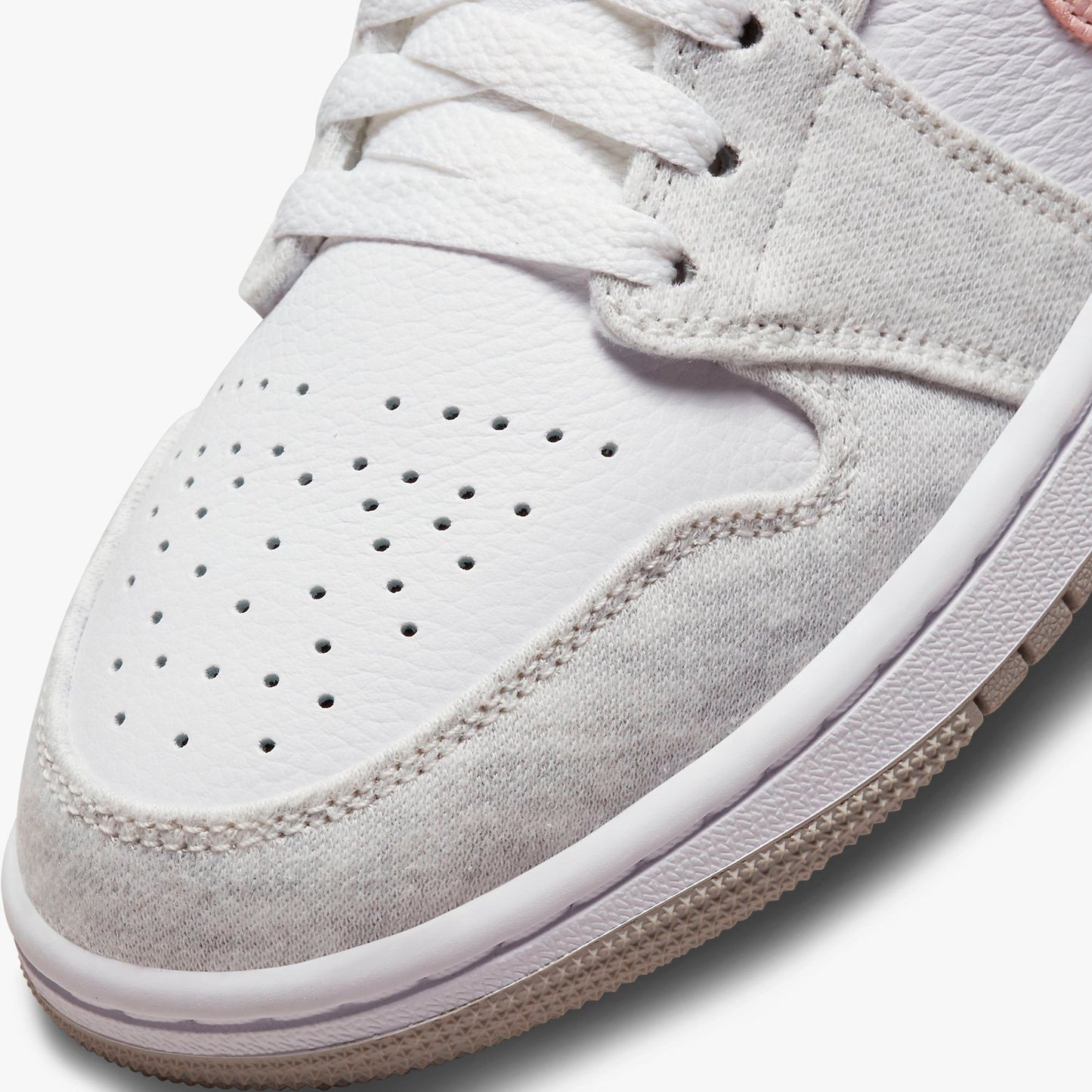 Jordan Women's 1 Mid SE Light Iron Ore / Atmosphere - White