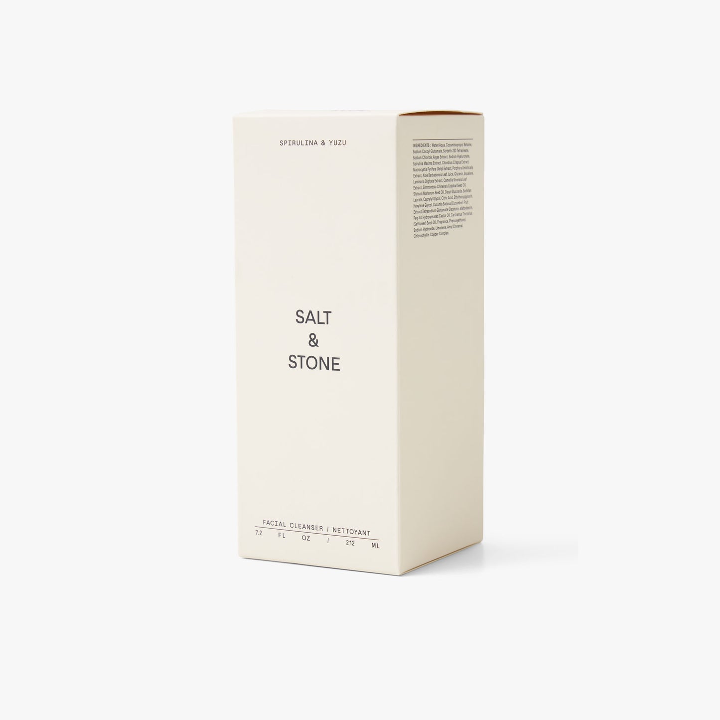 SALT & STONE Facial Cleanser / Spirulina & Yuzu