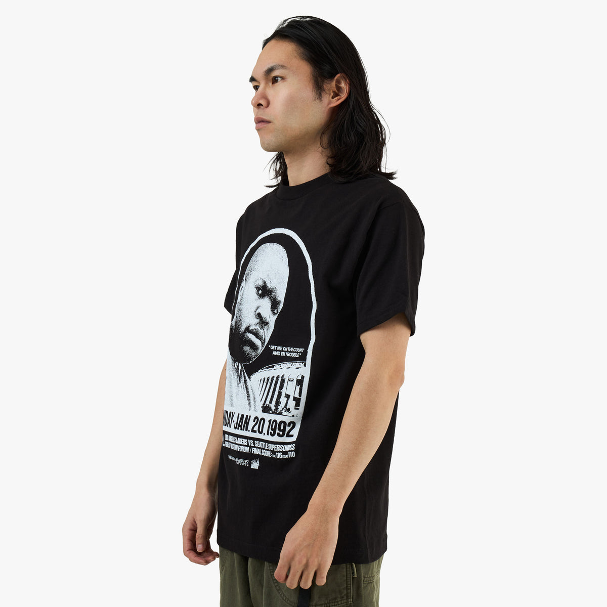 Full Court Press Death Certificate T-Shirt / Black